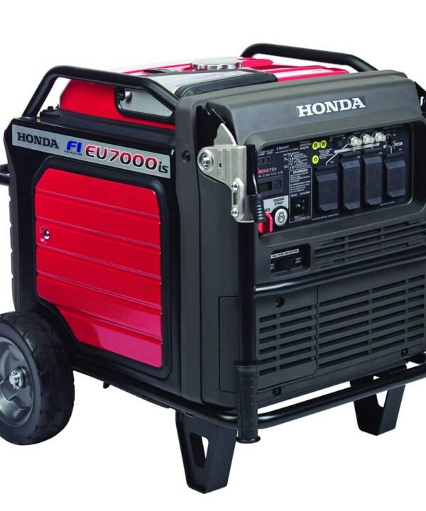 Honda EU7000IS 7,000 Watt 120V/240V Portable Gas Powered Inverter Generator w/ CO-Minder