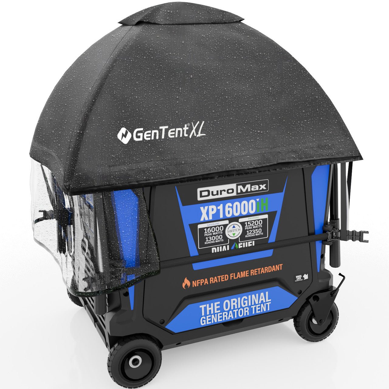 GenTent GTXICSMSBK XL Inverter Kit Reliable Outdoor Protection - Black