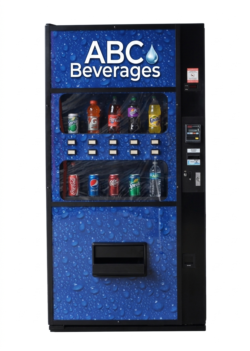 New Royal 650 Live Display Drink Machine