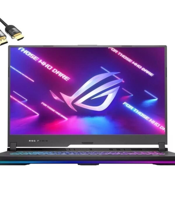 ASUS ROG Strix G17 Gaming Laptop, 17.3″ FHD 144Hz 3ms, AMD 8-Core Ryzen 7 4800H (Beat i5-11600), GeForce RTX 3060, 8GB RAM, 512GB SSD, USB-C, HDMI