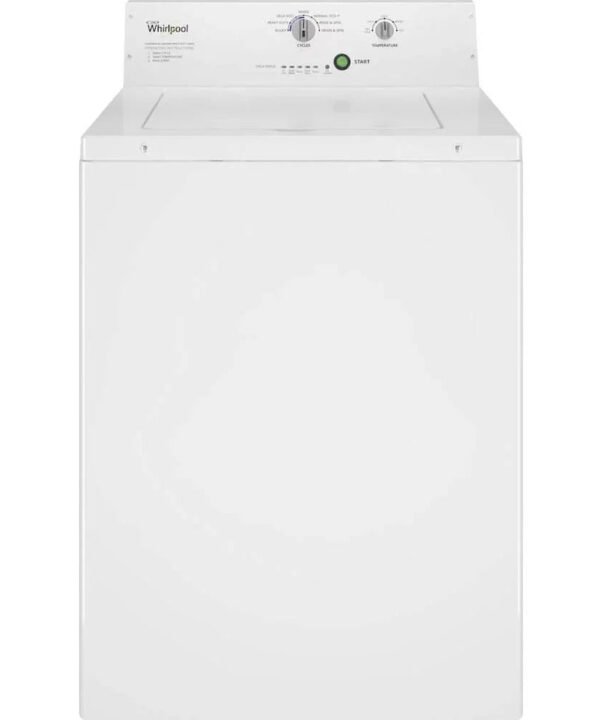Whirlpool – 2.9 Cu. Ft. High Efficiency Top Load Washer with Deep-Water Wash System – White