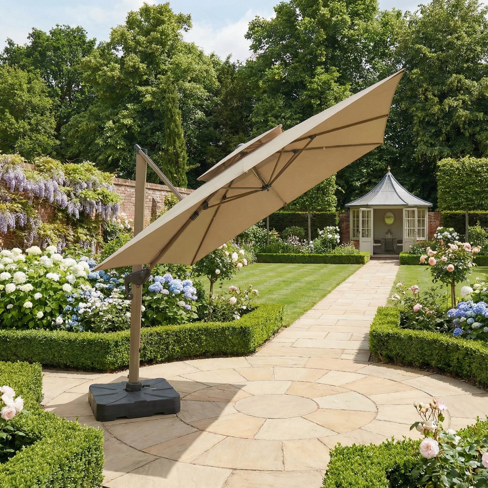Winchester Adjustable Parasol – 3x3m