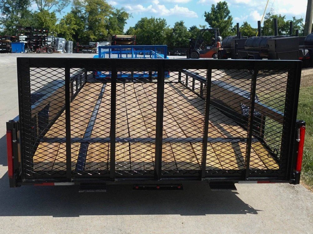 2025 7×16 Carry-On HD Landscape Trailer – 10K GVWR, Electric Brakes, Wood Floor - Image 3