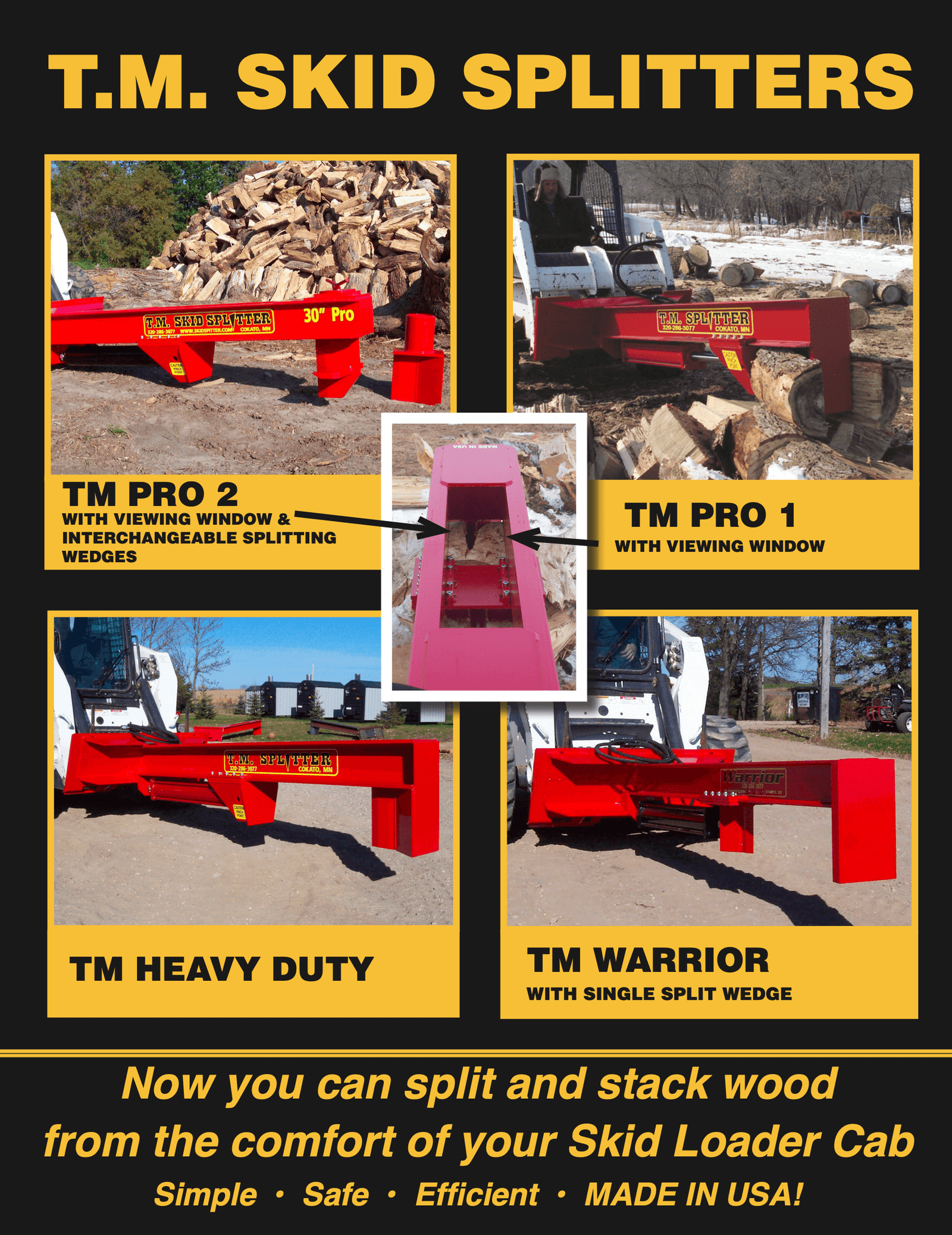 TM Pro Log Splitter Skid Steer Attachment (24”, 30” or 36” Stroke) image 7